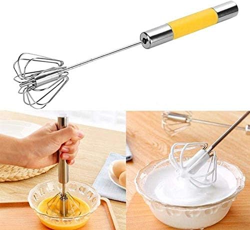 Batidor de huevos de acero inoxidable