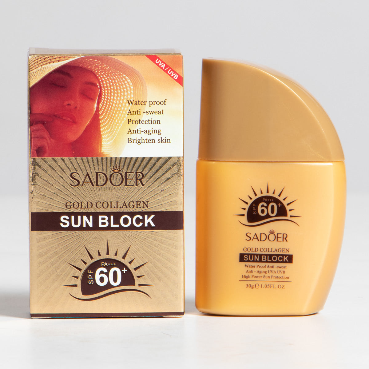 Protector solar Sadoer Gold Collagen