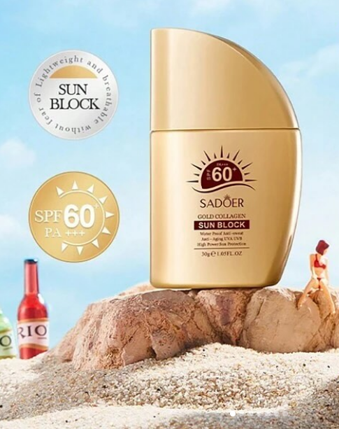 Protector solar Sadoer Gold Collagen